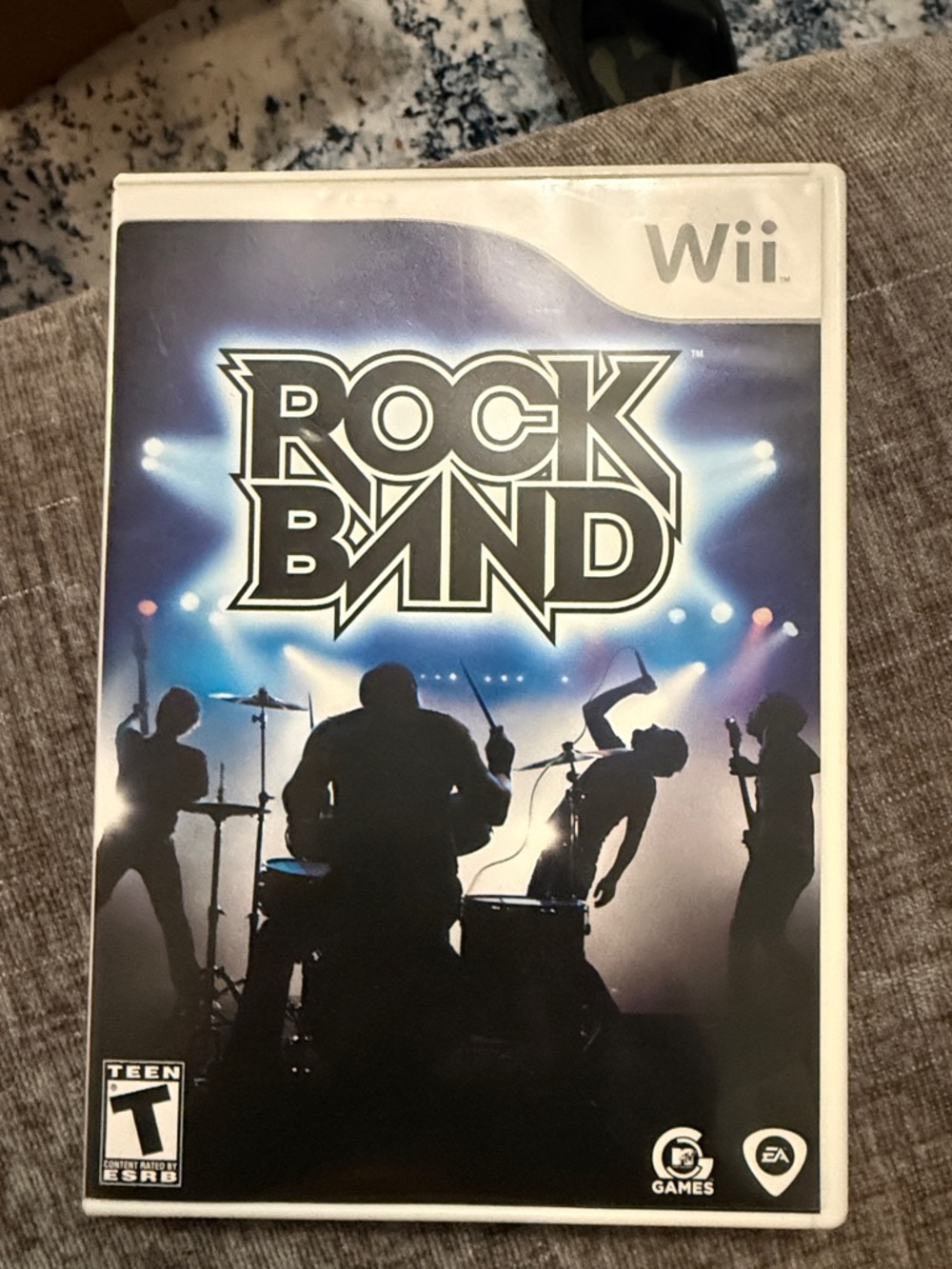 Rock Band Wii Video Game - Black/Blue